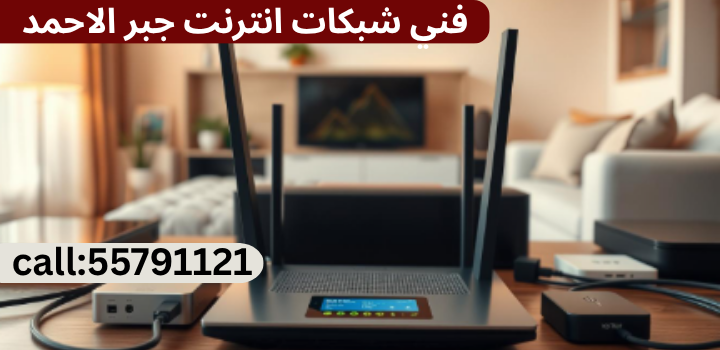 فني تصليح شبكات انترنت جبر الاحمد