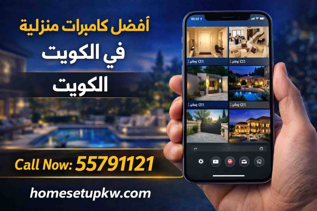 كيف تختار كاميرات مراقبة للمنزل في الكويت